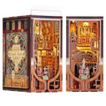 Jolof Store Roaring Twenties Book Nook Kit – 3D Wooden Puzzle with LED