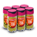 Schwartz Lemon & Dill Fish Seasoning - 55g Jar (Pack of 6)