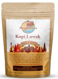Monkey Business Coffee | Wild Kopi Luwak Whole Beans | Ethically Sourced - 50g