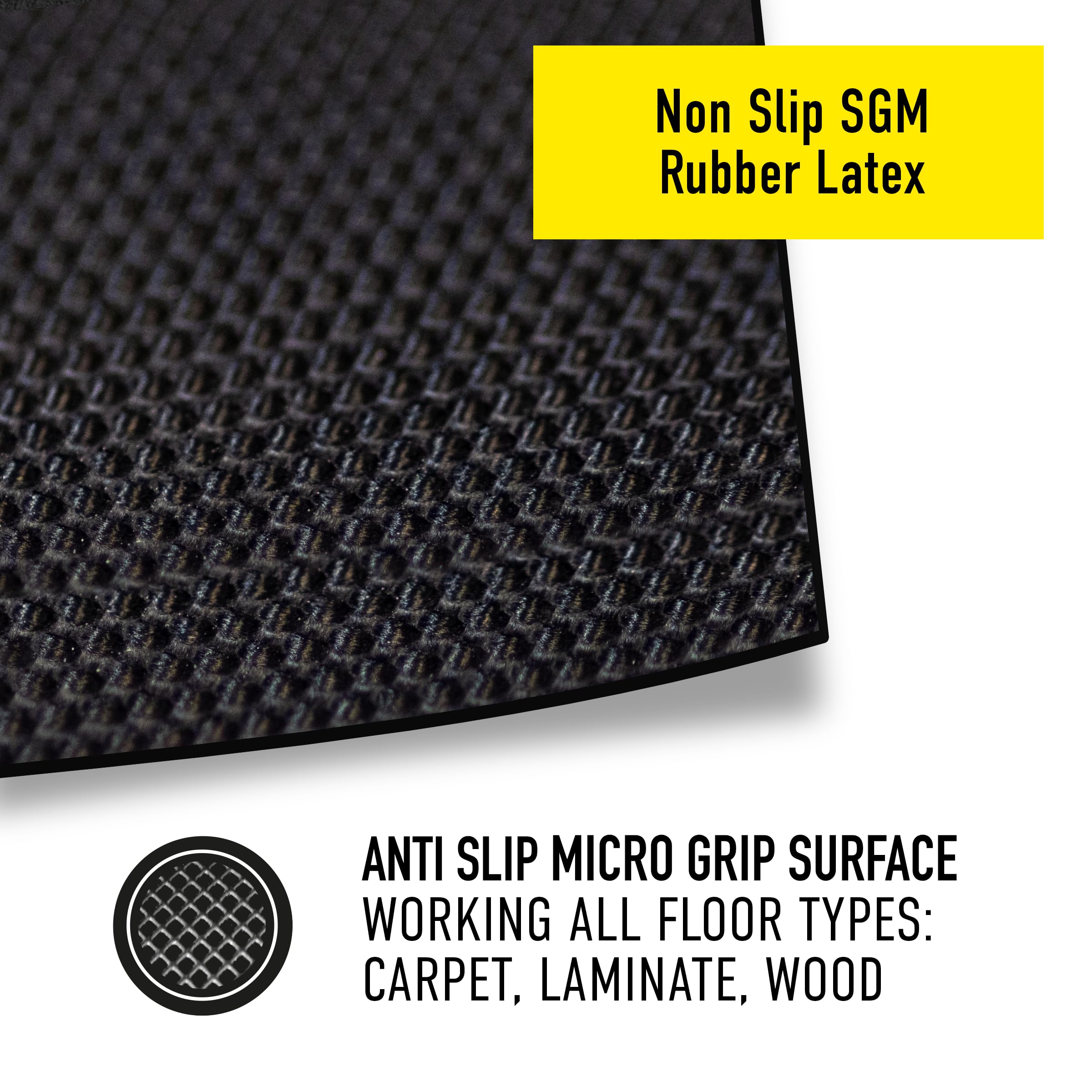 Harrows Professional Rubber Darts Mat with Oche – Non-Slip Floor Protector