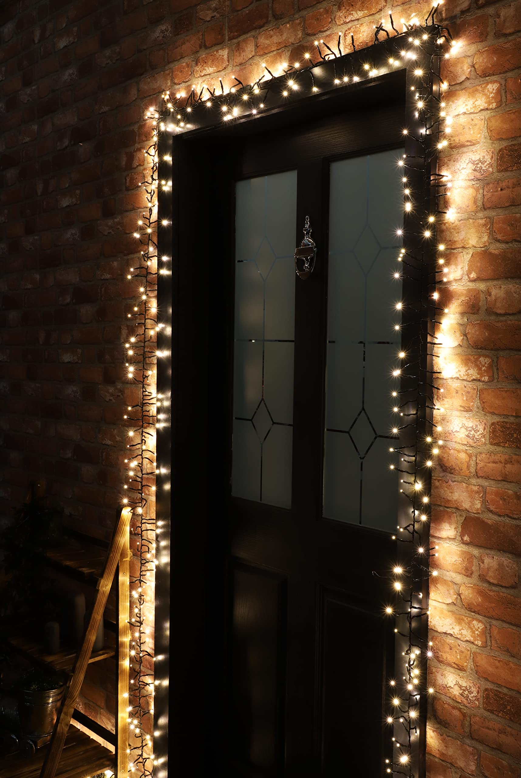 Christmas Concepts 500 LED Cluster Lights - Warm White 6M 8-Function
