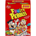 Post Fruity Pebbles Cereal - 40 Ounce Bulk Box with 2 Bags