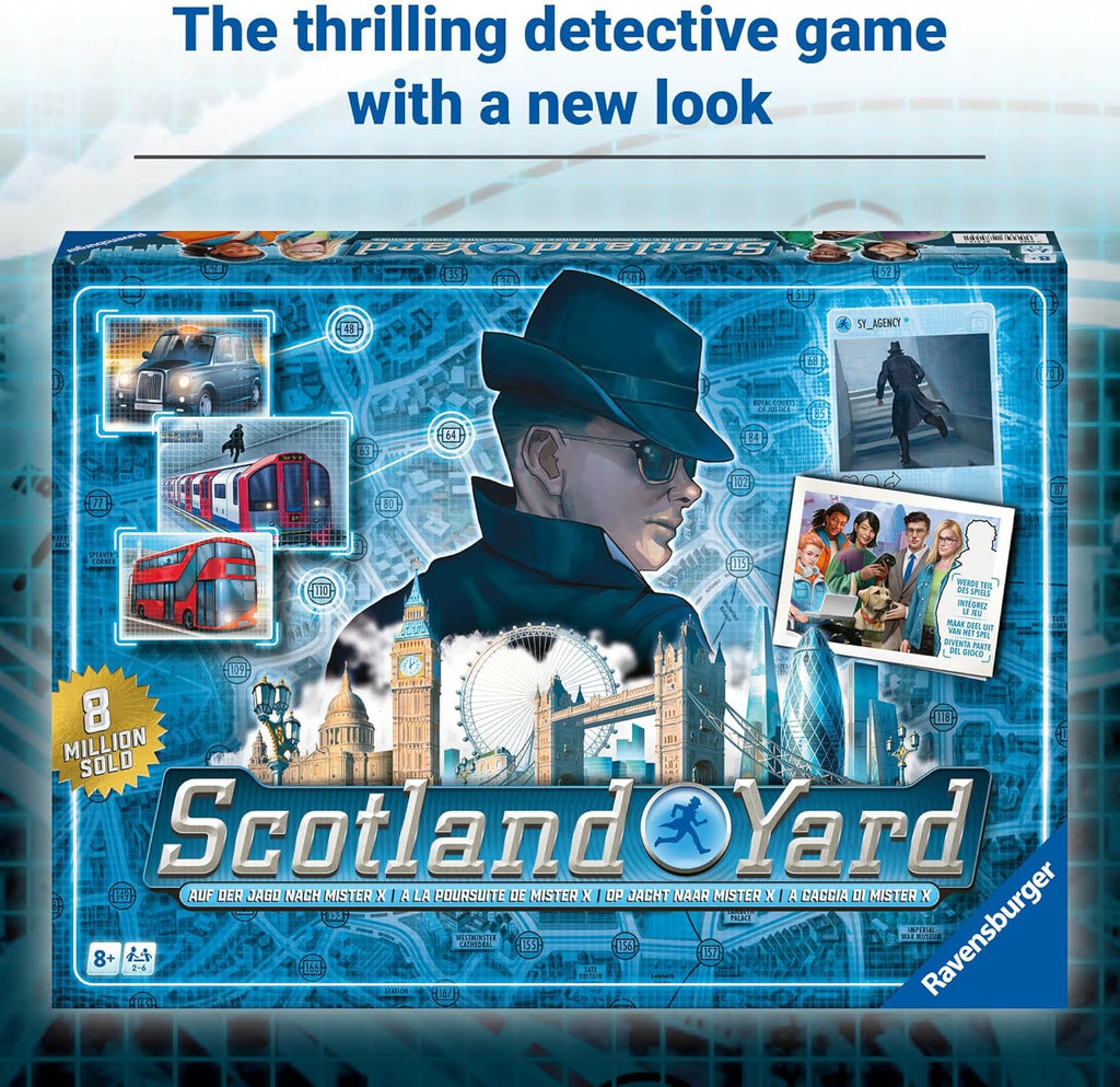 Ravensburger Scotland Yard Board Game – Family Strategy Detective Game