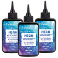JDiction UV Resin – 300g High Viscosity Crystal Clear Hard Resin Kit