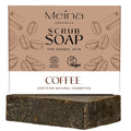 Meina Exfoliating Coffee Soap Bar – Organic Natural Face & Body Wash 100g