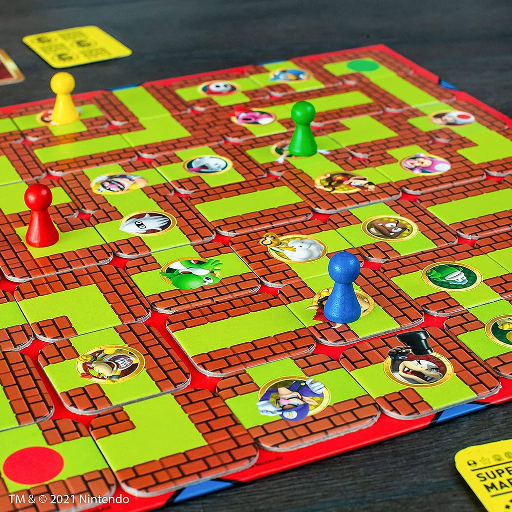 Ravensburger Super Mario Labyrinth Board Game – Family Strategy Game