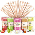 Greendoso Candy Floss Sugar - 5 Flavours Pack with 20 Sticks - 800g