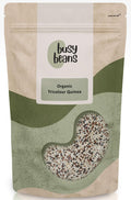 Busy Beans Organic Tricolour Quinoa – White, Red & Black Grains (1kg)