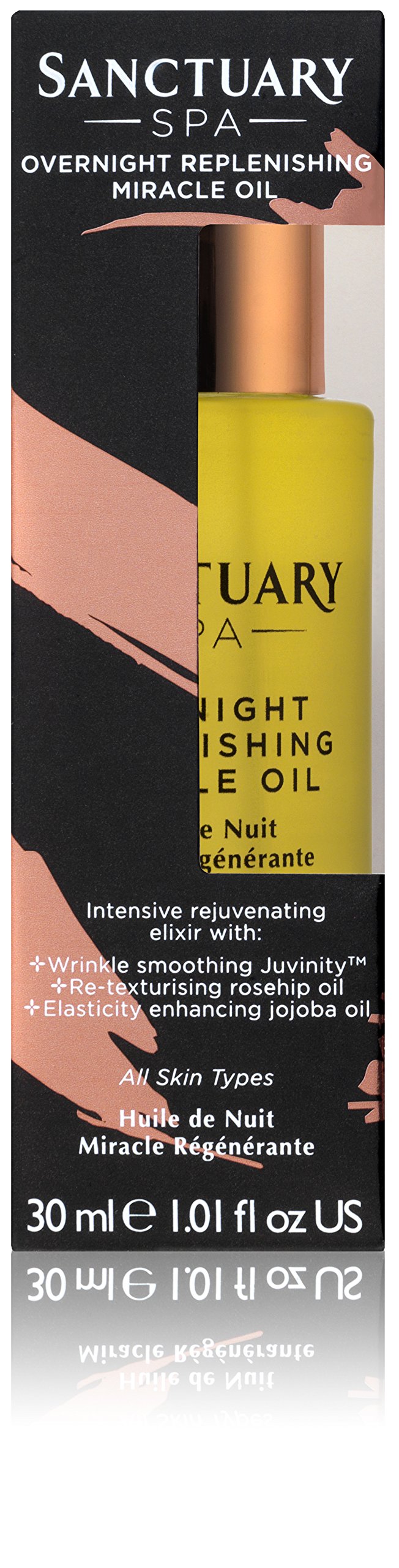 Sanctuary Spa Overnight Replenishing Facial Oil – Anti-Aging 30ml
