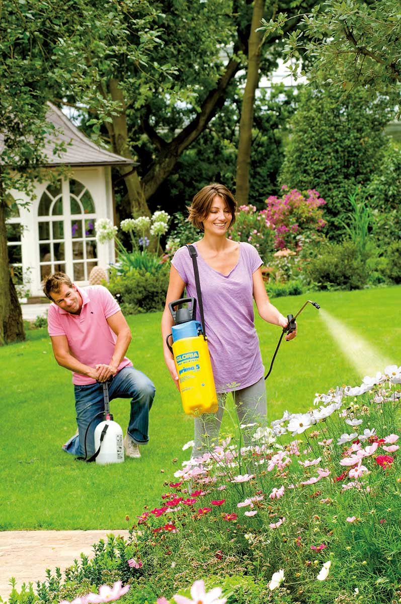 GLORIA AutoPump Set 5L Electric Garden Pressure Sprayer – Cordless