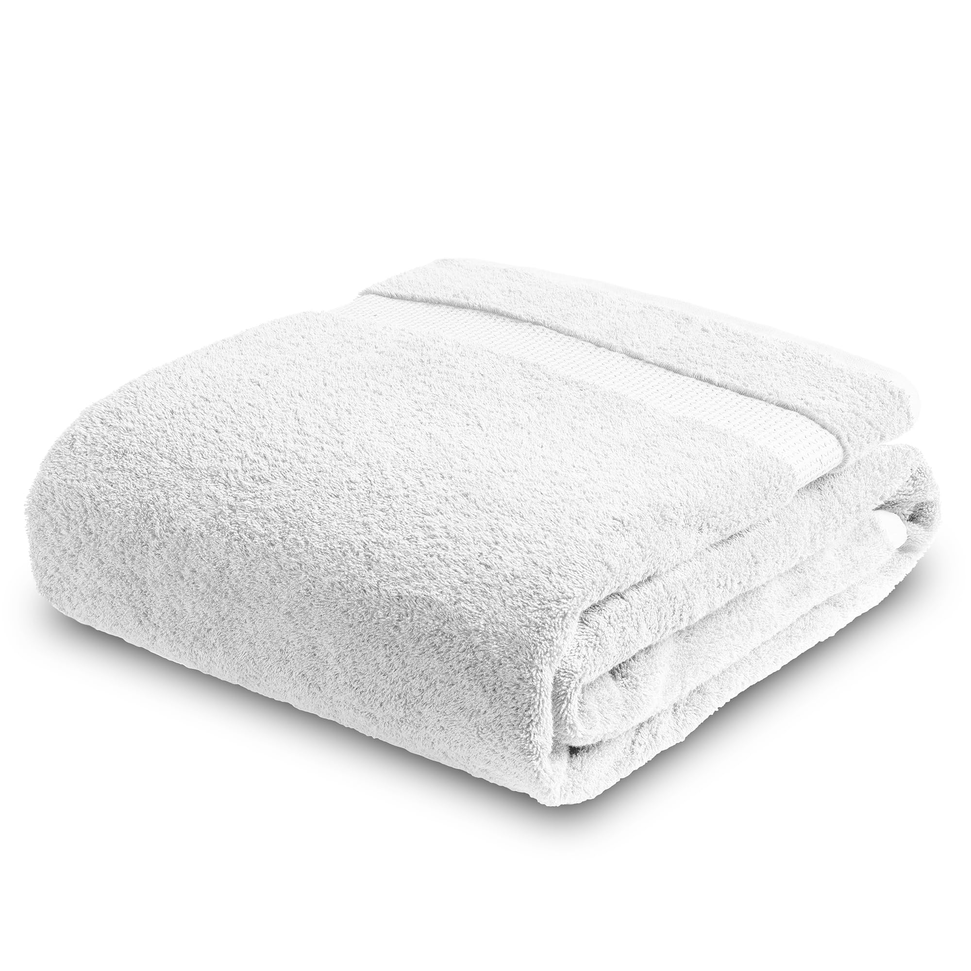 Towelogy Egyptian Cotton Super Jumbo Bath Sheet | 100x180cm Snow White