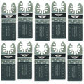 TopsTools 35mm Metal Cutting Multitool Blades for Dewalt - 10 Pack