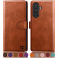 SUANPOT Samsung Galaxy A56 Wallet Case - RFID Blocking Leather Flip Cover