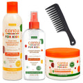 Kids Curly Haircare Set – 4-Piece Detangling & Moisture Bundle