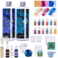 VidaRosa Epoxy Resin Kit - 600ml Crystal Clear Starter Set with Molds