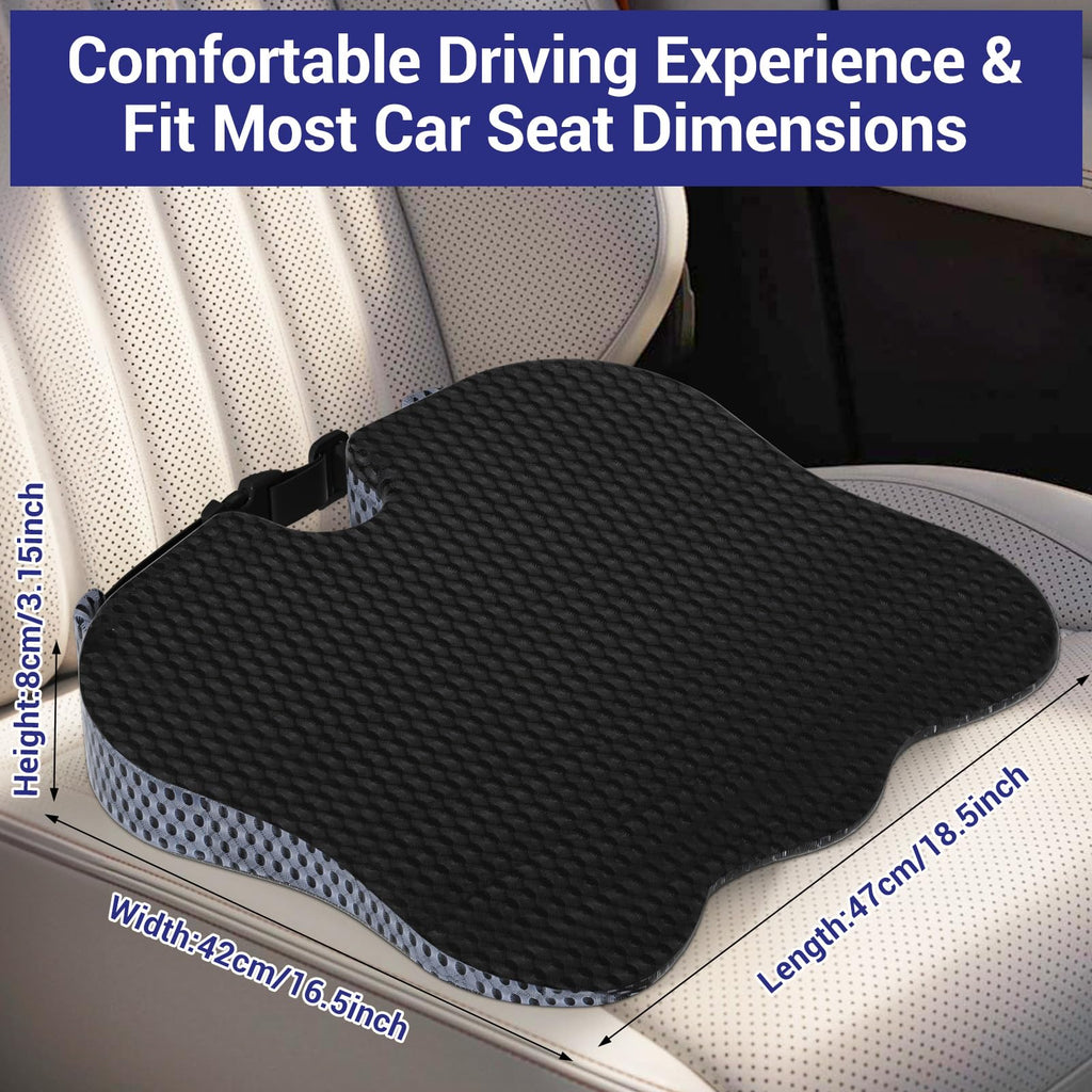 Car Cushion for Driving Seat, Booster Car Seat Improve Driving Visibility - image 5
