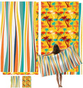 Microfiber Beach Towel – Sand-Free Quick-Dry Waffle Towel