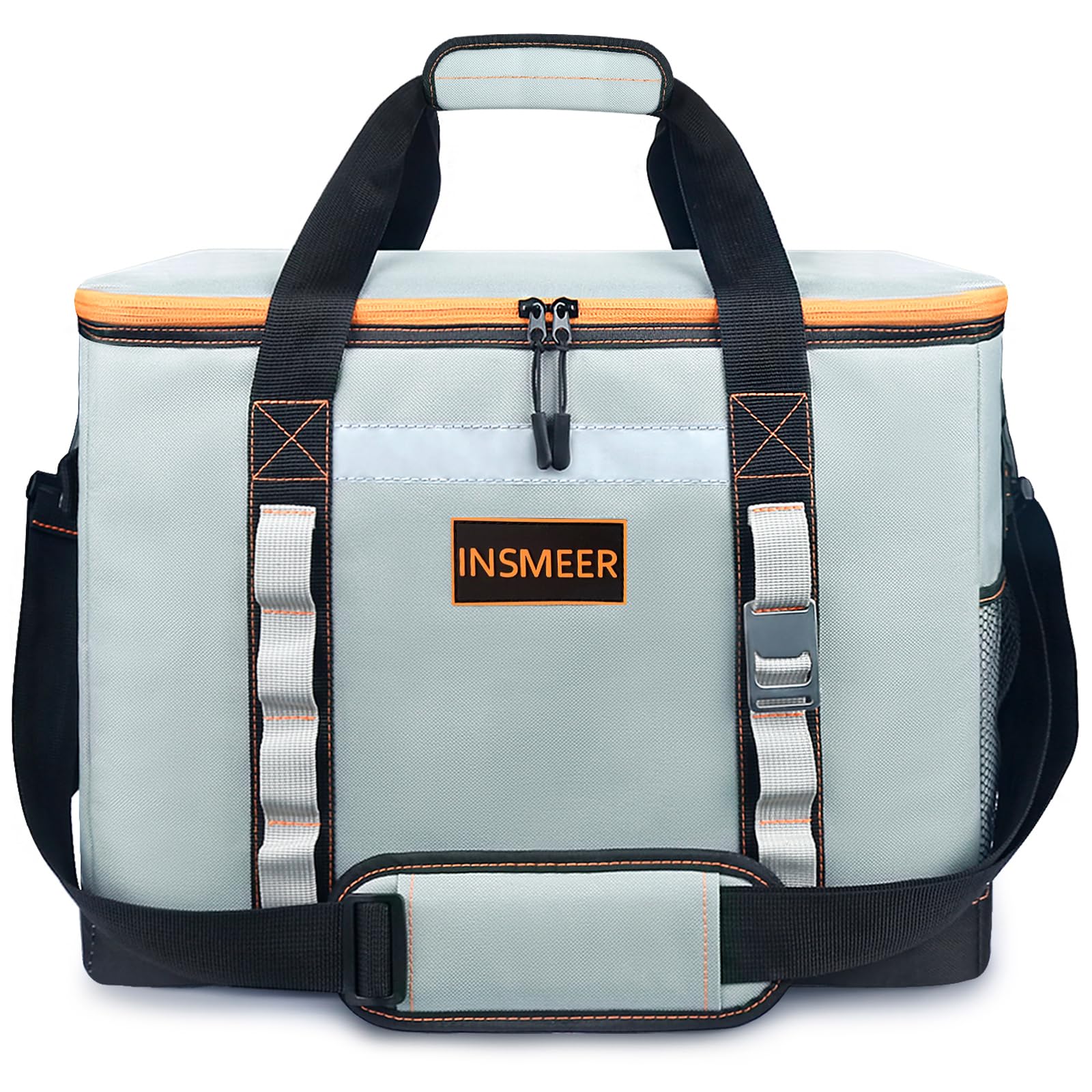 INSMEER Large 65 Can Soft Cooler Bag | 48L Leakproof Foldable Thermal Bag