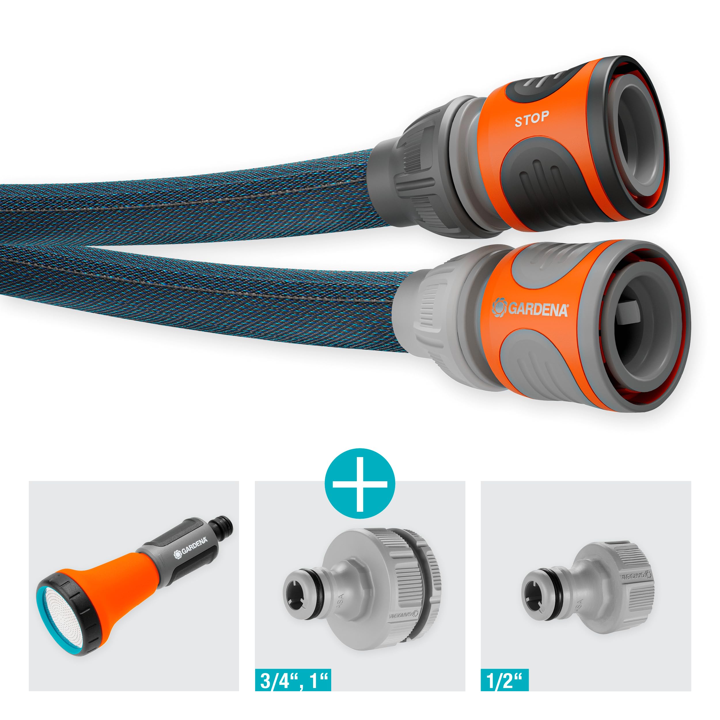 Gardena Liano Xtreme 10m Textile Garden Hose – Durable & Flexible