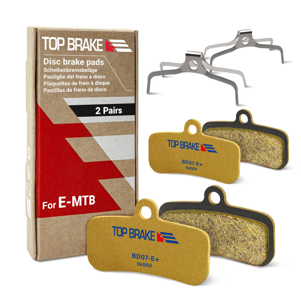 TOP BRAKE 2 Pairs Disc Brake Pads for Shimano 4-Piston Saint Zee XT