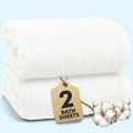 Novo Home Extra Large Bath Sheets – 2 Pack 100% Cotton Jumbo Towels