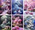 Jolof Store 6-Pack Landscape Diamond Painting Kits – 5D Full Drill Gem Art