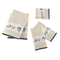 Madison Park Bayside 6-Piece Cotton Jacquard Towel Set | Sea Blue
