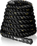 Yes4All Poly Dacron Battle Rope – 1.5 Inch x 30 Ft Exercise Rope