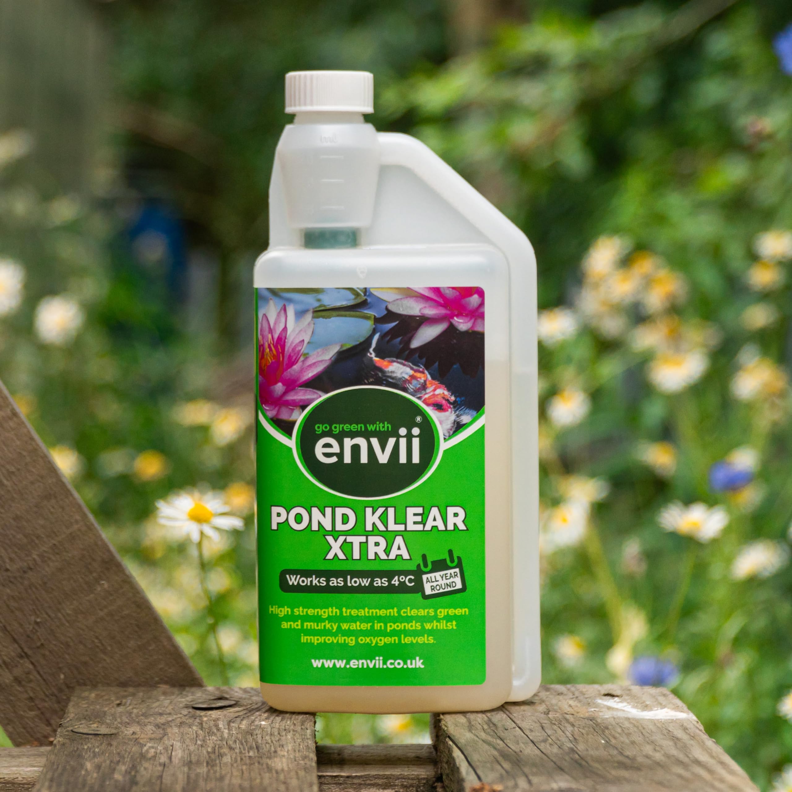 Envii Pond Klear Xtra – Natural Green Water Treatment for 100,000L