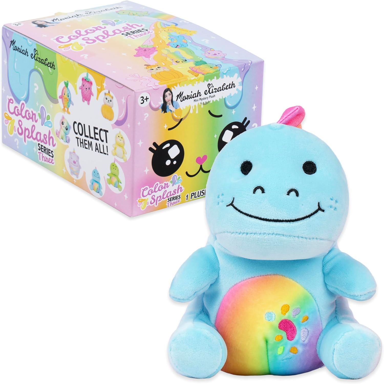 Moriah Elizabeth Series 3 Mystery Plush – 6” Colour Splash Toy