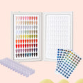 Nail Colour Display Book - 180 Designs and 240 Tips