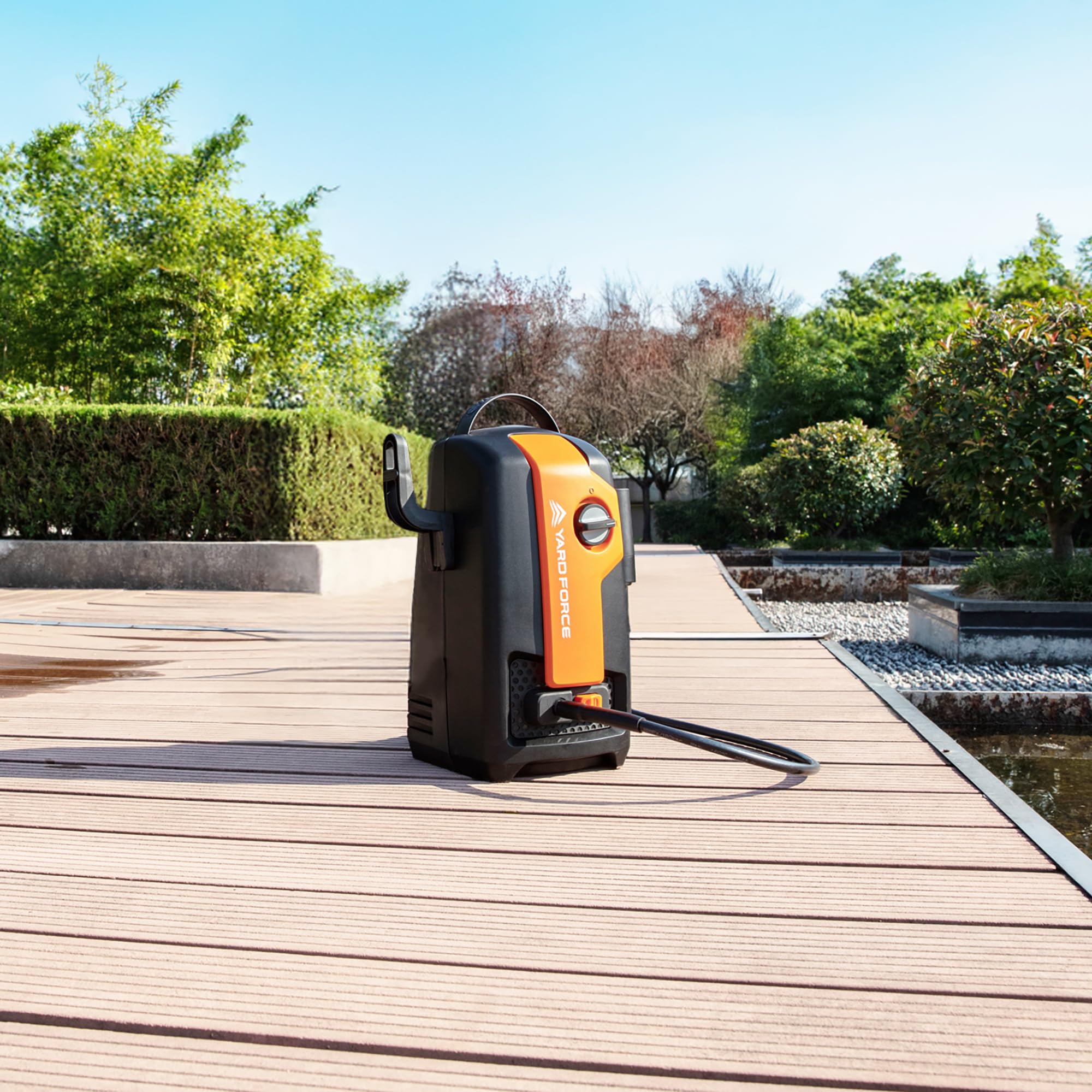 Yard Force EW U11E Electric Pressure Washer | 1600W 120 Bar 400L/h