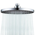 8.8-Inch Rainfall Shower Head – Round Chrome Fixed Rainhead