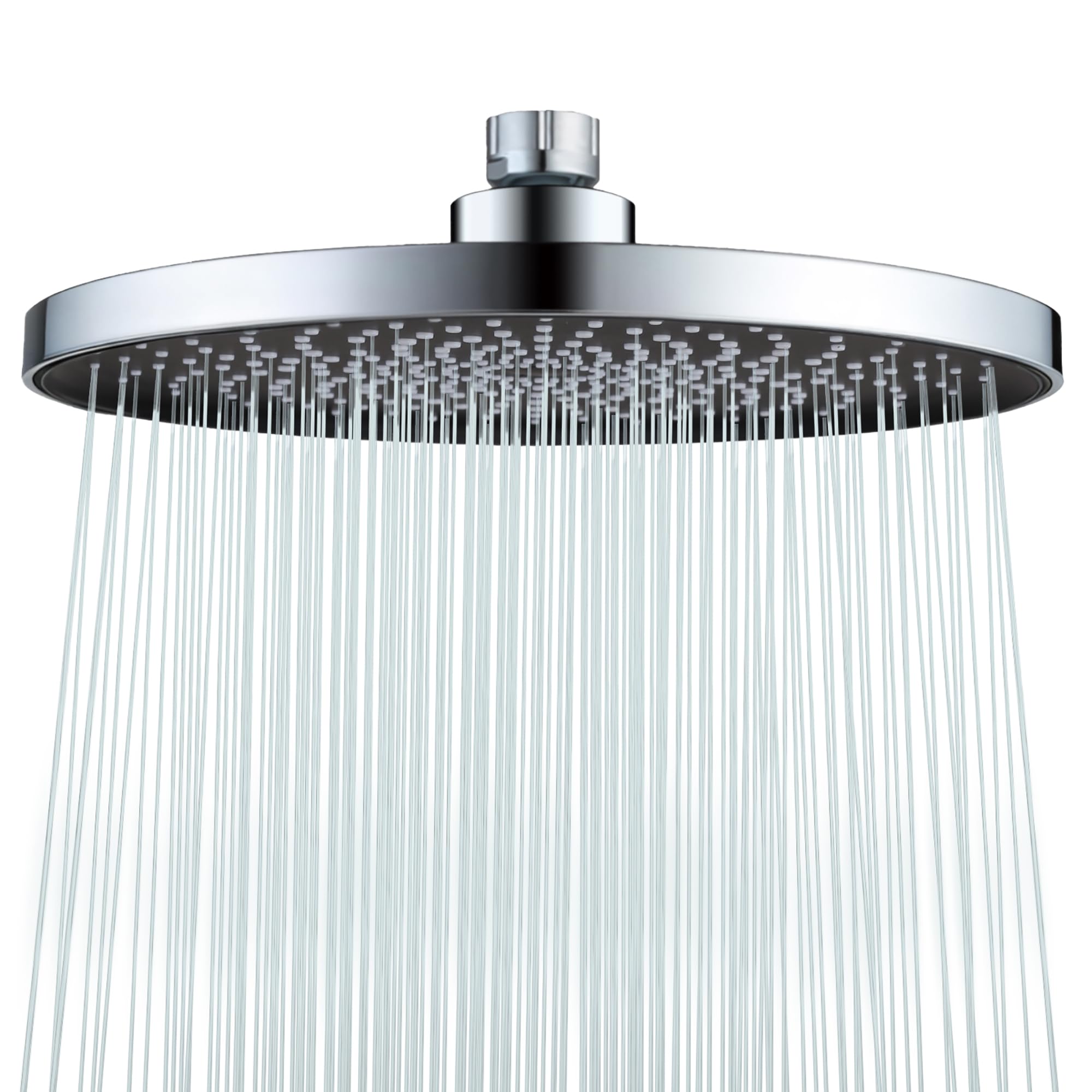 8.8-Inch Rainfall Shower Head – Round Chrome Fixed Rainhead