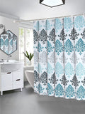 Tennove Geometric Shower Curtain | 200x200cm Waterproof Polyester