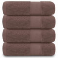 Gaveno Cavailia Egyptian Cotton Hand Towels - 700 GSM Camel, Pack of 4