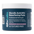 QRxLabs Glycolic Acid 20% Resurfacing Pads - Exfoliating Skin Treatment