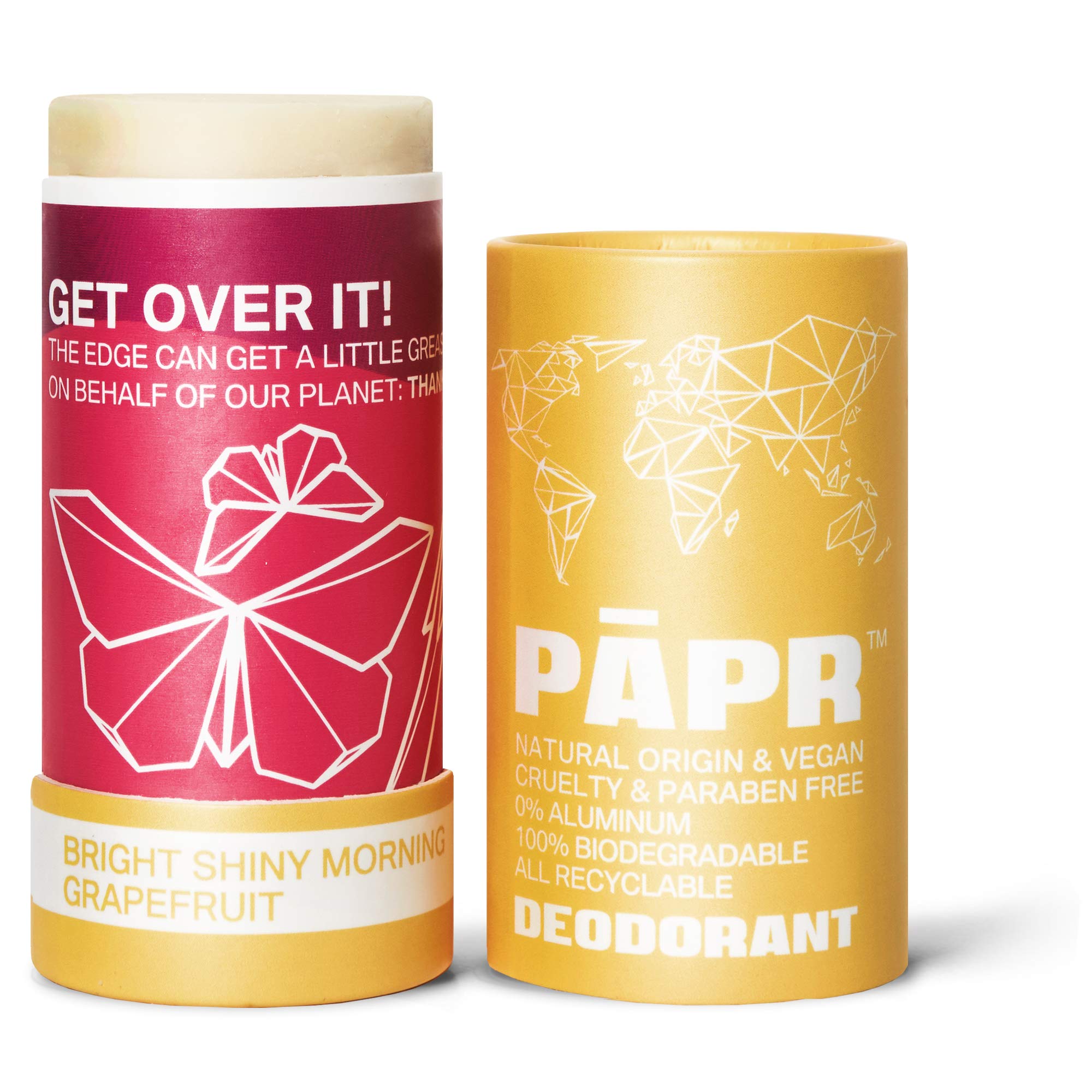PAPR Natural Deodorant – Vegan Zero Waste Grapefruit Deodorant