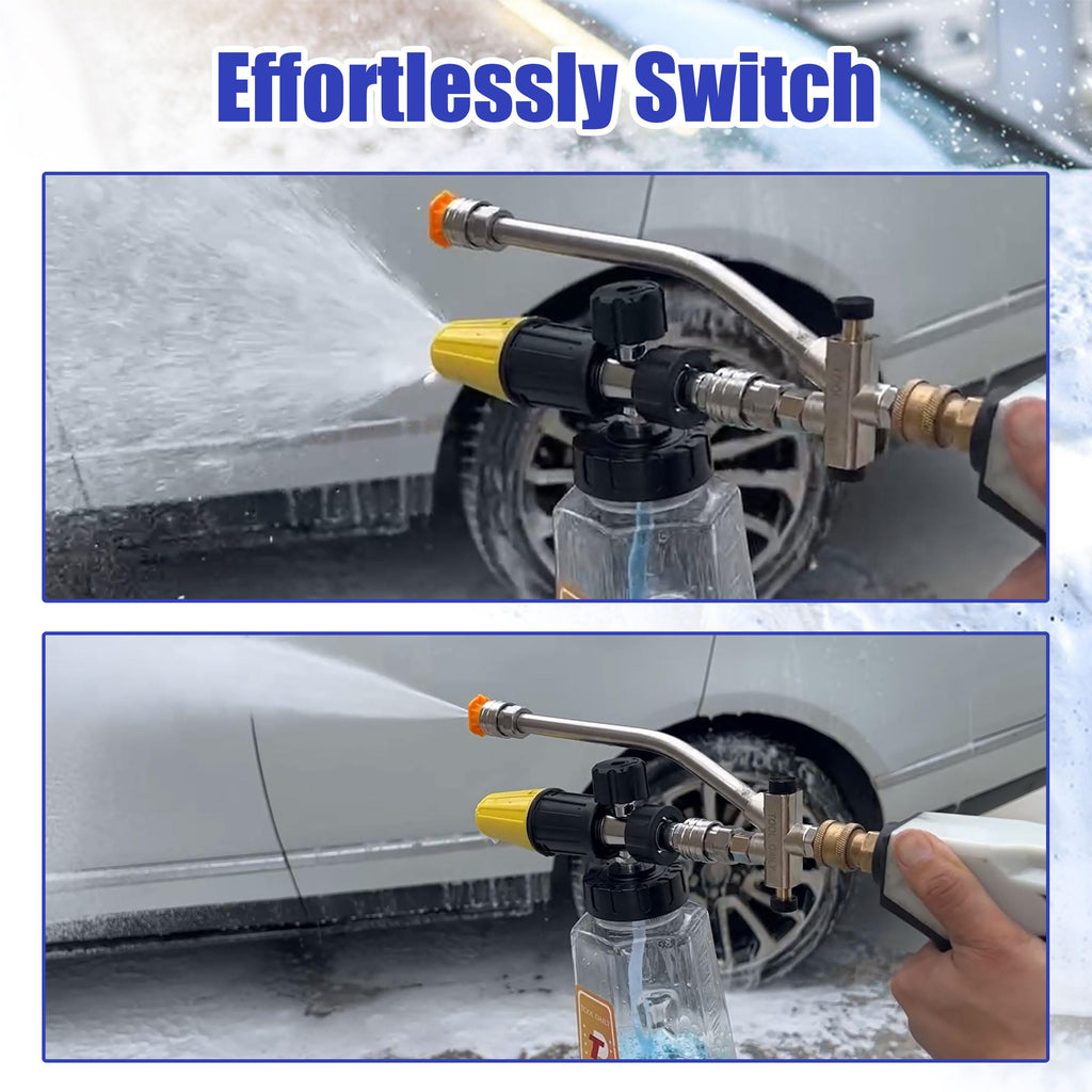Tool Daily Foam Cannon Dual-Connector | Pressure Washer Double Tip Adapter