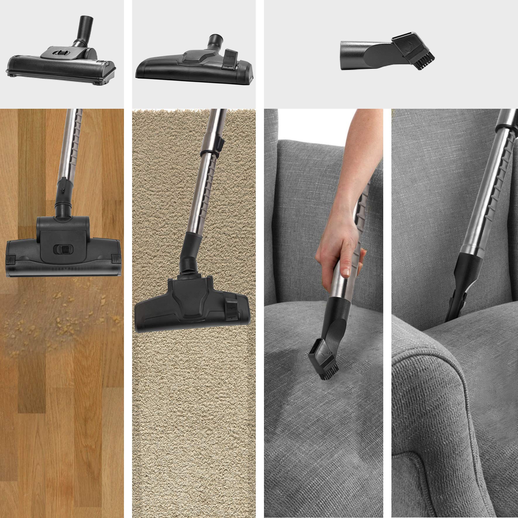 Duronic VC7020 Bagless Cylinder Vacuum Cleaner | 700W HEPA Cyclonic