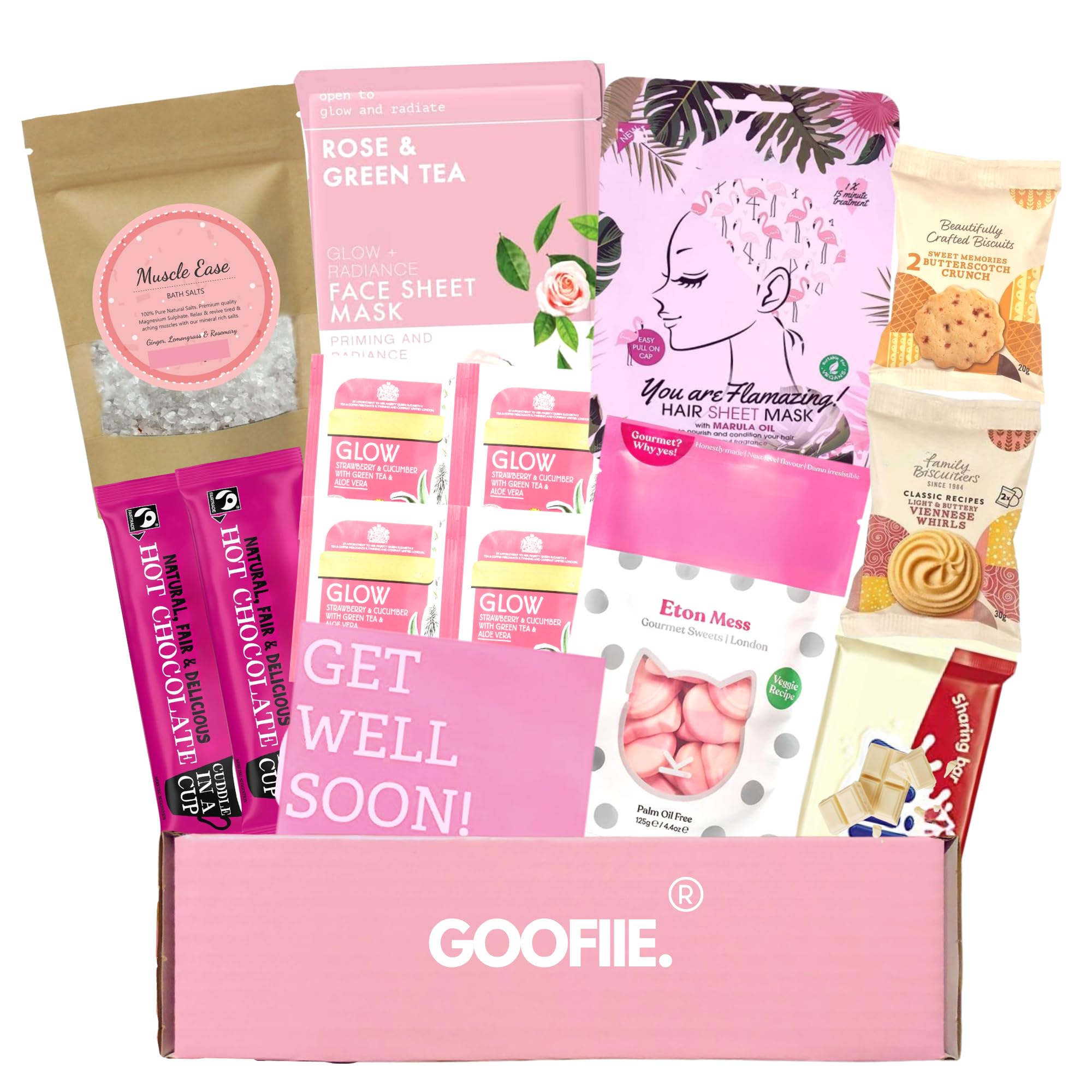 Hug in a Box Care Package - Women's Spa & Relaxation Gift Set