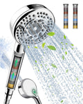 Jolof Store Filtered Shower Head | 9-Spray High Pressure Chrome Set
