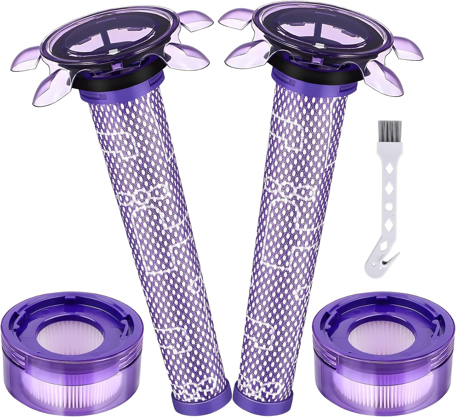 V8 Vacuum Filter Kit for Dyson V8 SV25 & V7 SV37 - 4 Pack