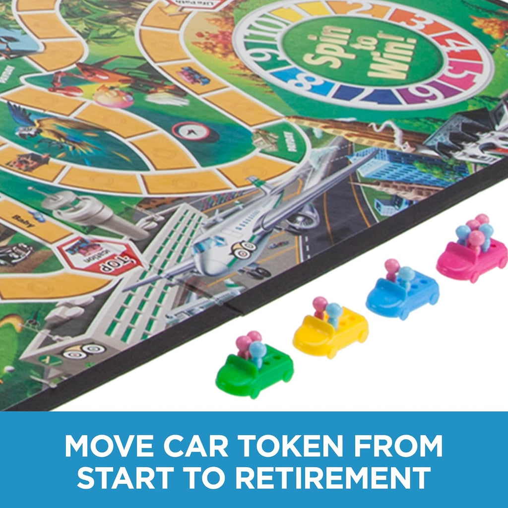 Hasbro Gaming The Game of Life – Classic Family Strategy Board Game