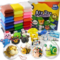 Air Dry Clay Kit - 24 Colors Modeling Clay with Tools