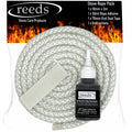 10mm x 3m Stove Fire Rope Kit | Woodburner Door Seal & Glue