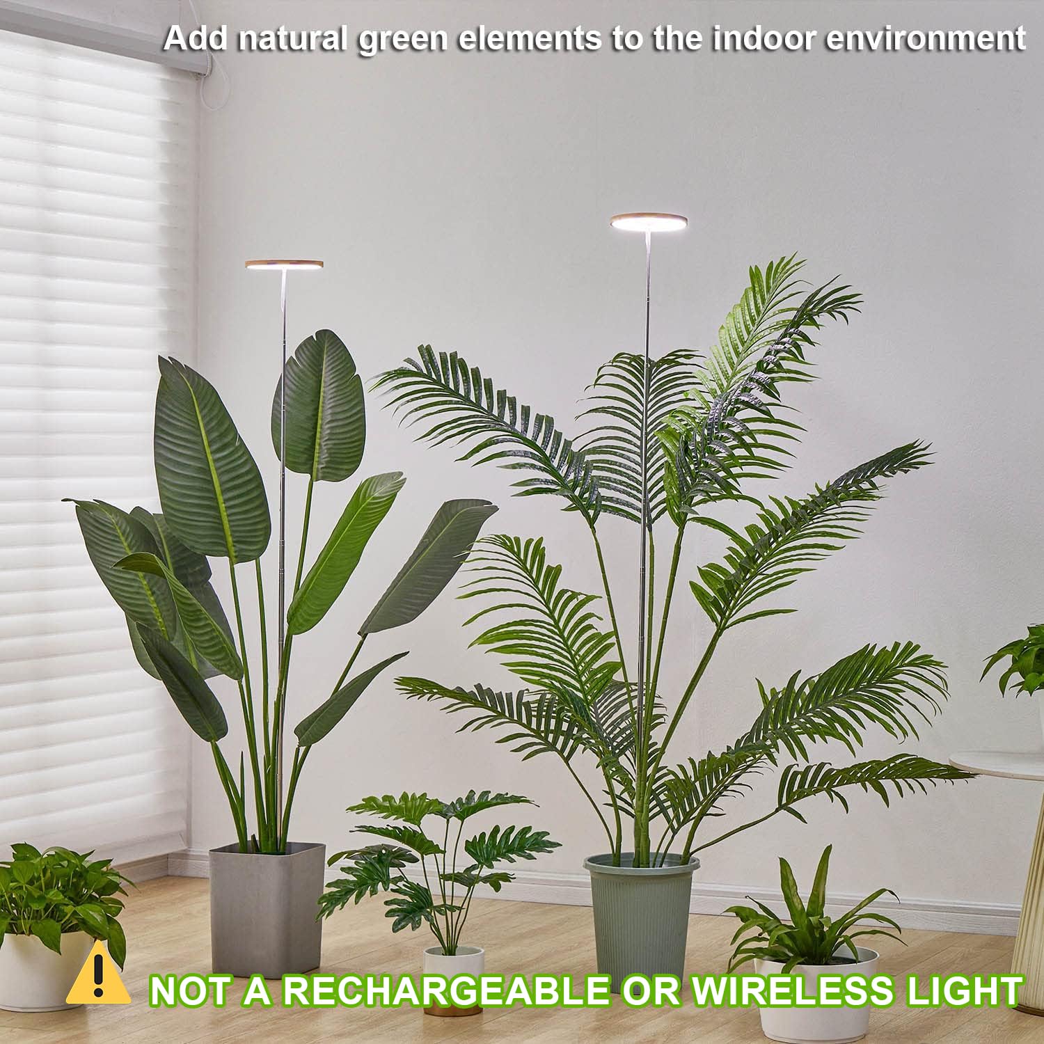 Jolof Store LED Grow Light | Full Spectrum Height Adjustable Plant Lamp