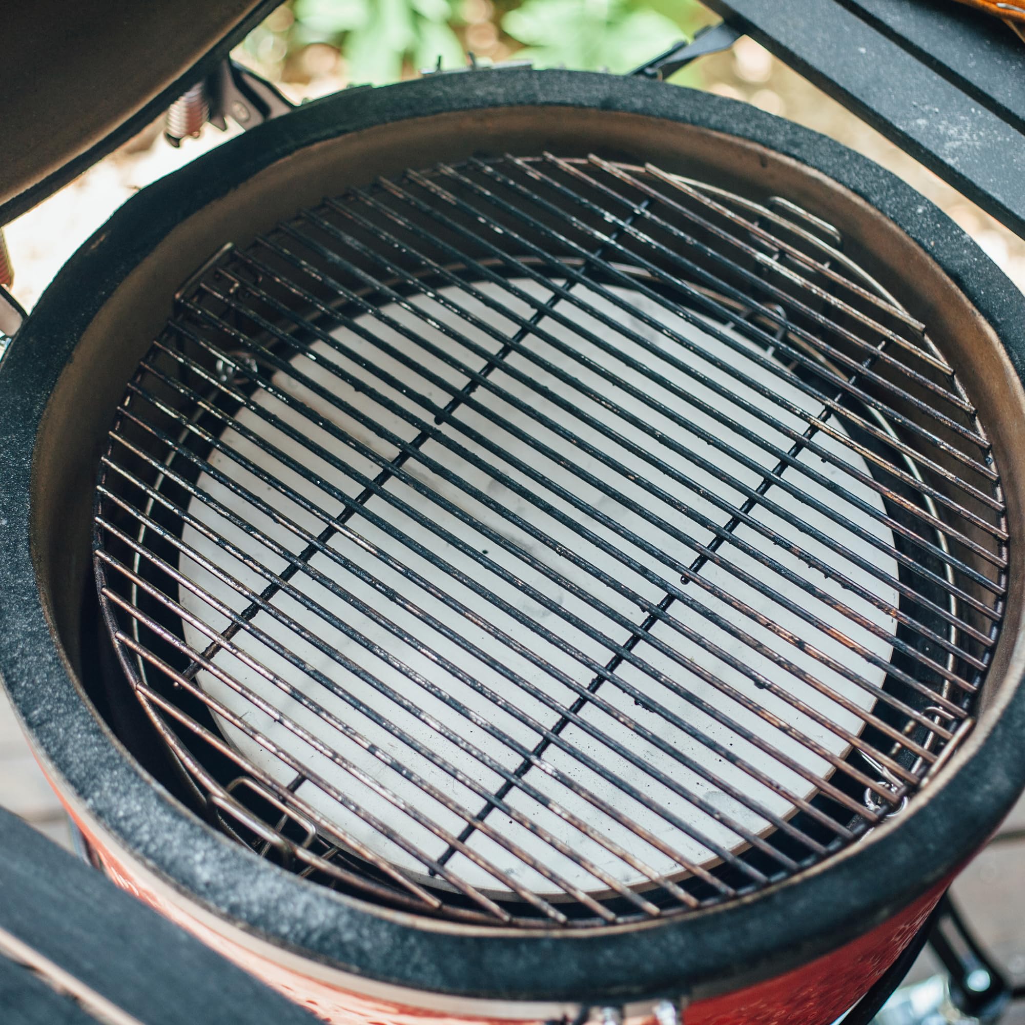Kamado Joe Classic Joe Ceramic Heat Deflector Plates, 2-Pack