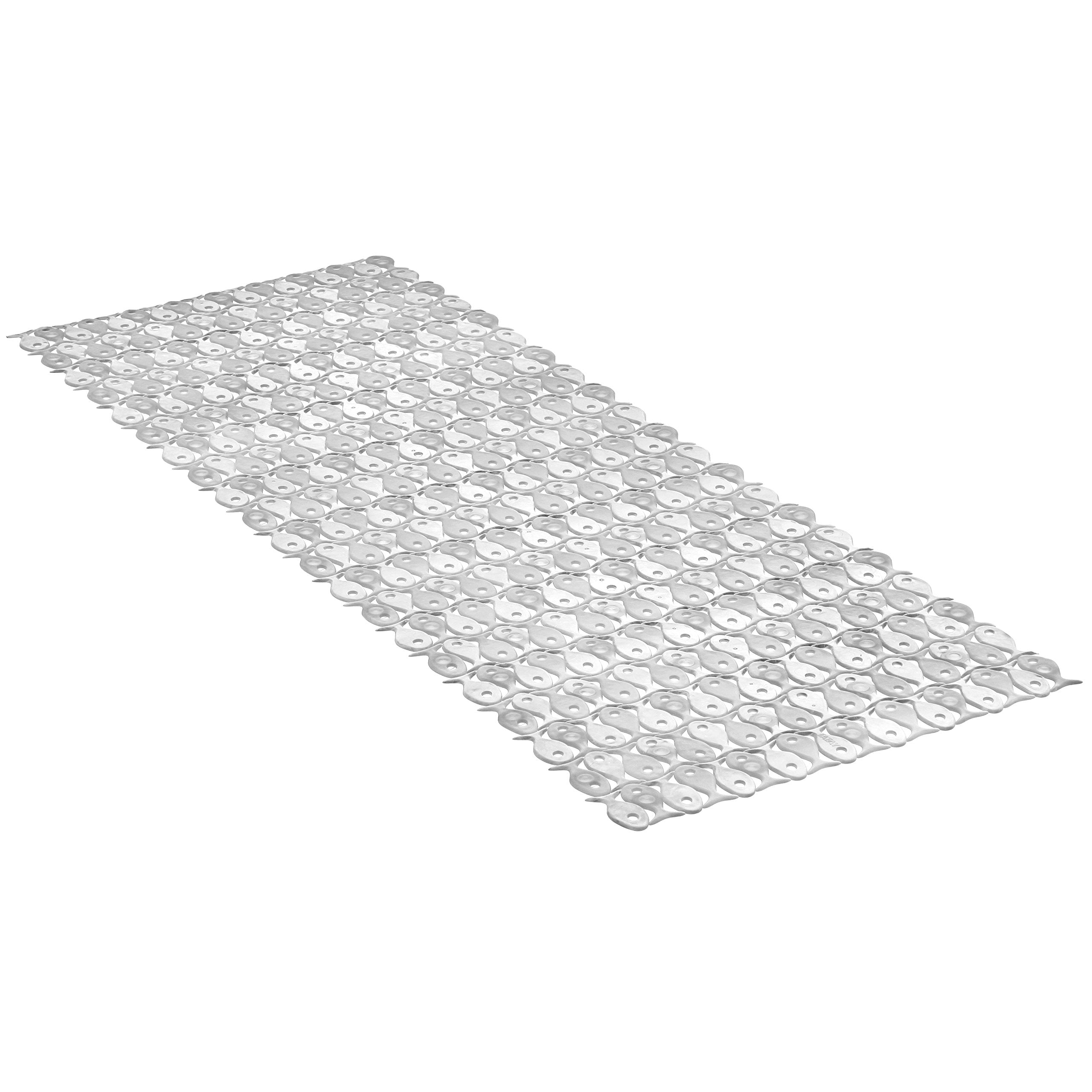TATAY Pisces Bath Mat – Non-Slip Anti-Bacterial PVC Shower Mat, 97x36cm