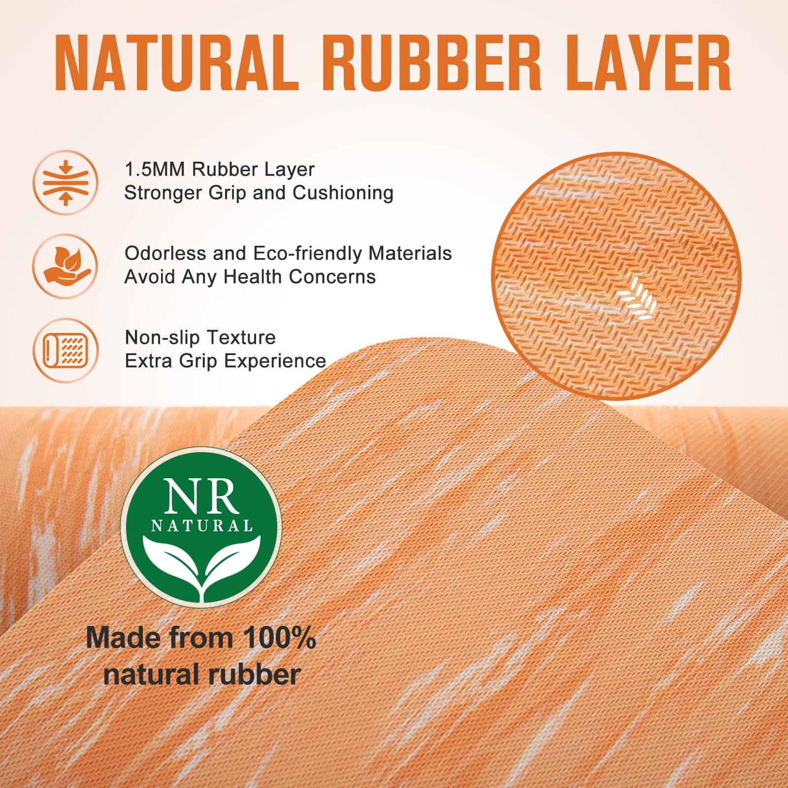 Marjar Extra Thick 10mm Yoga Mat – Non-Slip Rubber & TPE Exercise Mat
